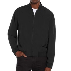NWT EXPRESS Men's Lightweight Bomber Jacket (Black)